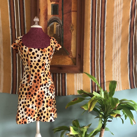 Betsey Johnson Dresses & Skirts - VNTG Betsey Johnson Leopard Print Dress